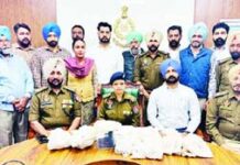 ਹੈਰੋਇਨ ਤਸਕਰੀ ’ਚ ਫੌਜੀ, ਸਾਬਕਾ ਪੁਲਸ ਮੁਲਾਜ਼ਮ ਤੇ ਦੋ ਬੀਬੀਆਂ ਸਣੇ 6 ਫੜੇ