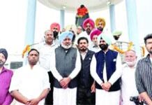 ਆਪ ਆਗੂਆਂ ਵੱਲੋਂ ਕਾਂਸ਼ੀ ਰਾਮ ਨੂੰ ਸ਼ਰਧਾਂਜਲੀ