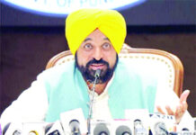 ‘ਆਪ’ ਛਾਪਿਆਂ ਤੋਂ ਡਰਨ ਵਾਲੀ ਨਹੀਂ : ਭਗਵੰਤ ਮਾਨ