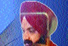 ਨਿਸ਼ਾਨ ਸਾਹਿਬ ਦੀ 60 ਫੁੱਟ ਉਚਾਈ ਤੋਂ ਡਿੱਗਣ ਕਾਰਨ ਸੇਵਾਦਾਰ ਦੀ ਮੌਤ