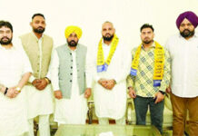ਸੰਦੀਪ ਲੁੱਧੜ ਸਾਥੀਆਂ ਸਮੇਤ ‘ਆਪ’ ‘ਚ ਸ਼ਾਮਲ