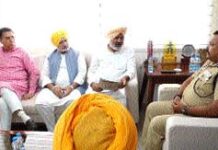 ਡੀ ਜੀ ਪੀ ਨੂੰ ਮਿਲਣ ਪੁੱਜਾ ‘ਆਪ’ ਵਫਦ
