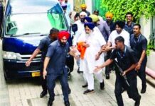 ਸੁਖਬੀਰ ਬਾਦਲ ‘ਤੇ ਗੁਰੂਘਰ ‘ਚ ਦੂਜਾ ਹਮਲਾ